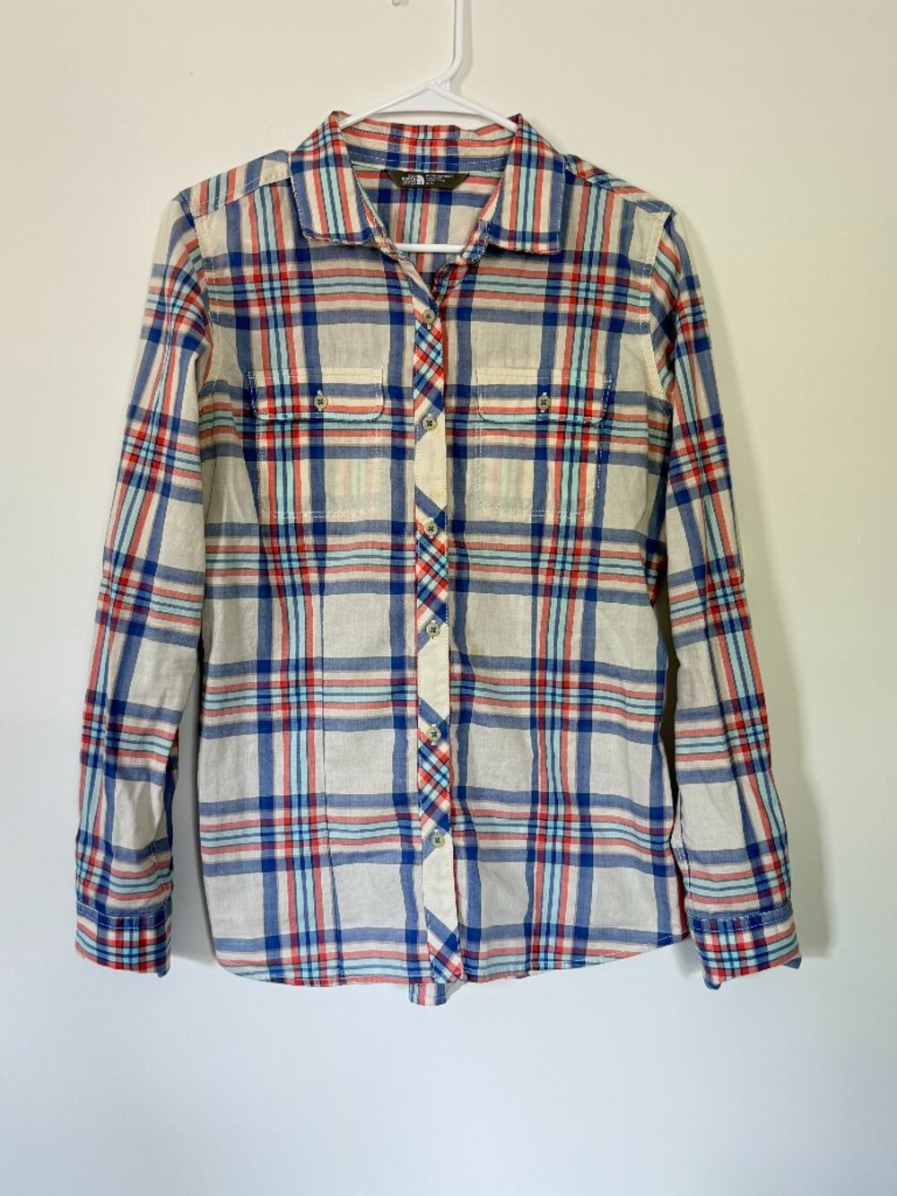 The North Face Plaid Button Down Shirt